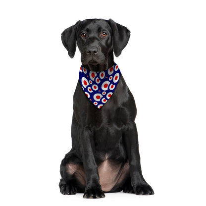 MOD - Blue - Dog Bandana - 4 Sizes