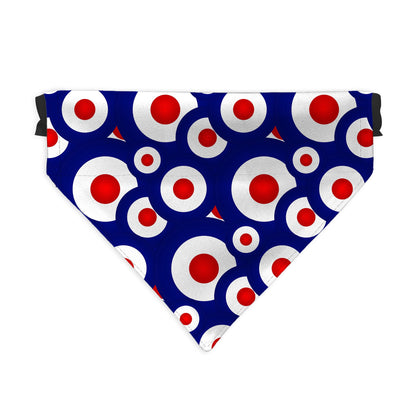 MOD - Blue - Dog Bandana - 4 Sizes