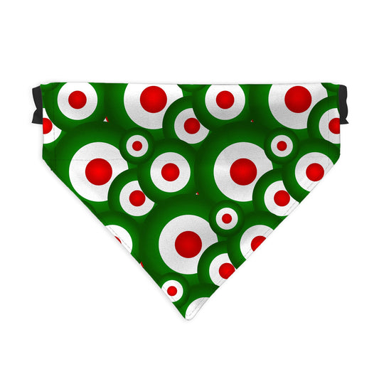 MOD - Green - Dog Bandana - 4 Sizes