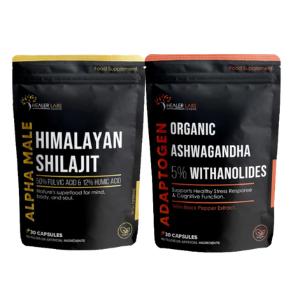 Himalayan Shilajit & Ashwagandha Stack