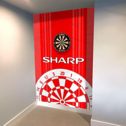Manchester Red - 1999 Home - Personalised Darts Wall Banner - Two Sizes [COLLECTIVE]