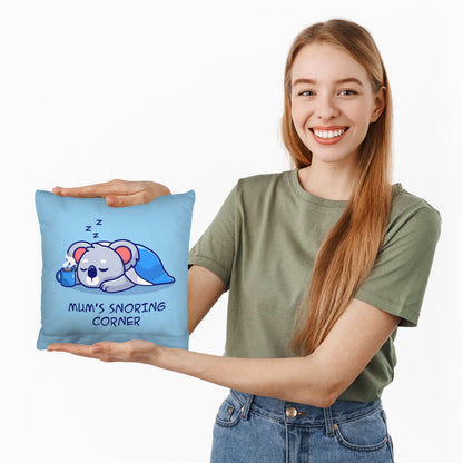 Mum's snoring cute Koala - Mother's day Cushion - Two Sizes