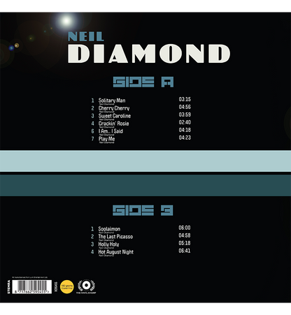 Neil Diamond – Live in Australia (Limited Edition 12-Inch Album on 180g Clear Vinyl)