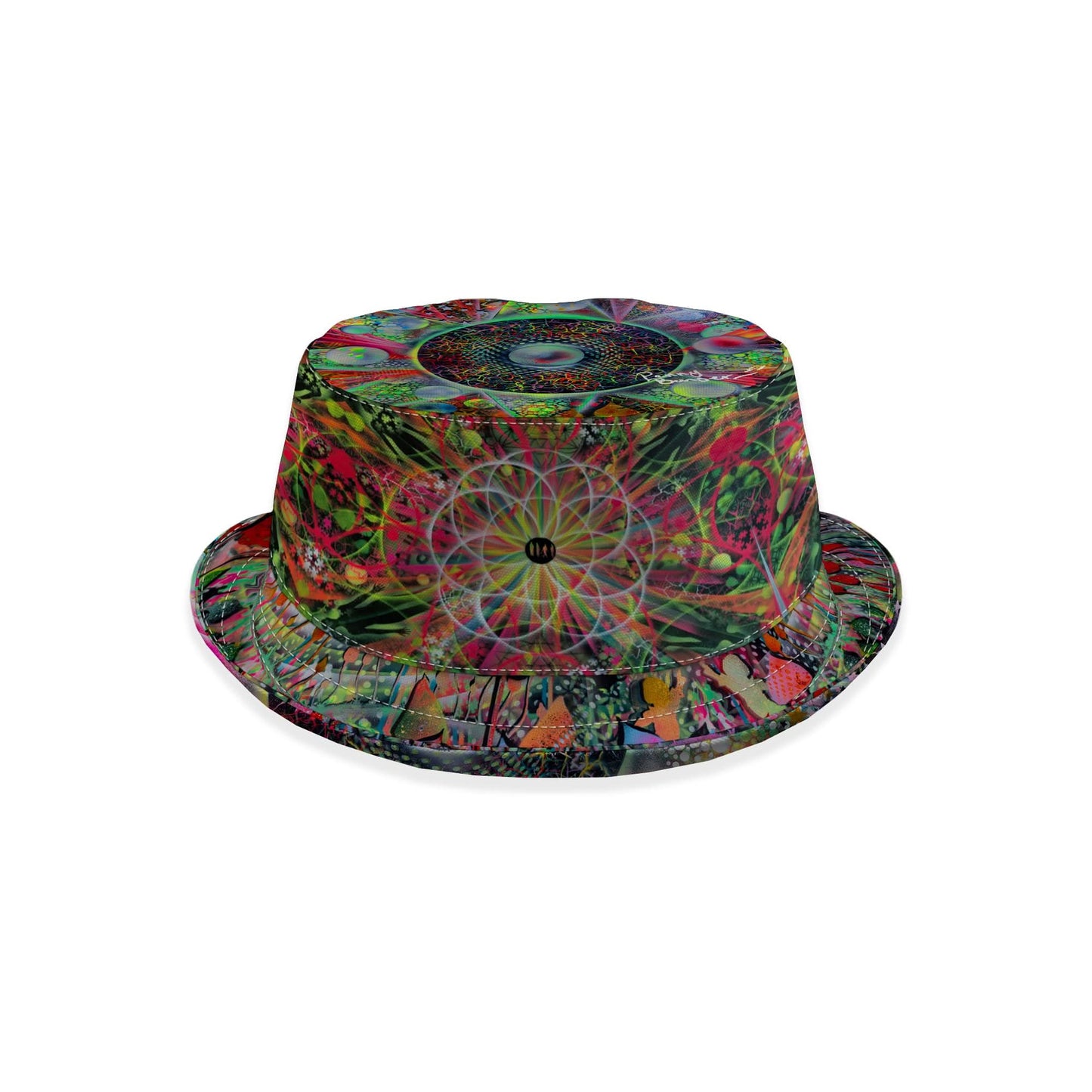 Penny Banger - Inverted Colours Spirograph - Bucket Hat
