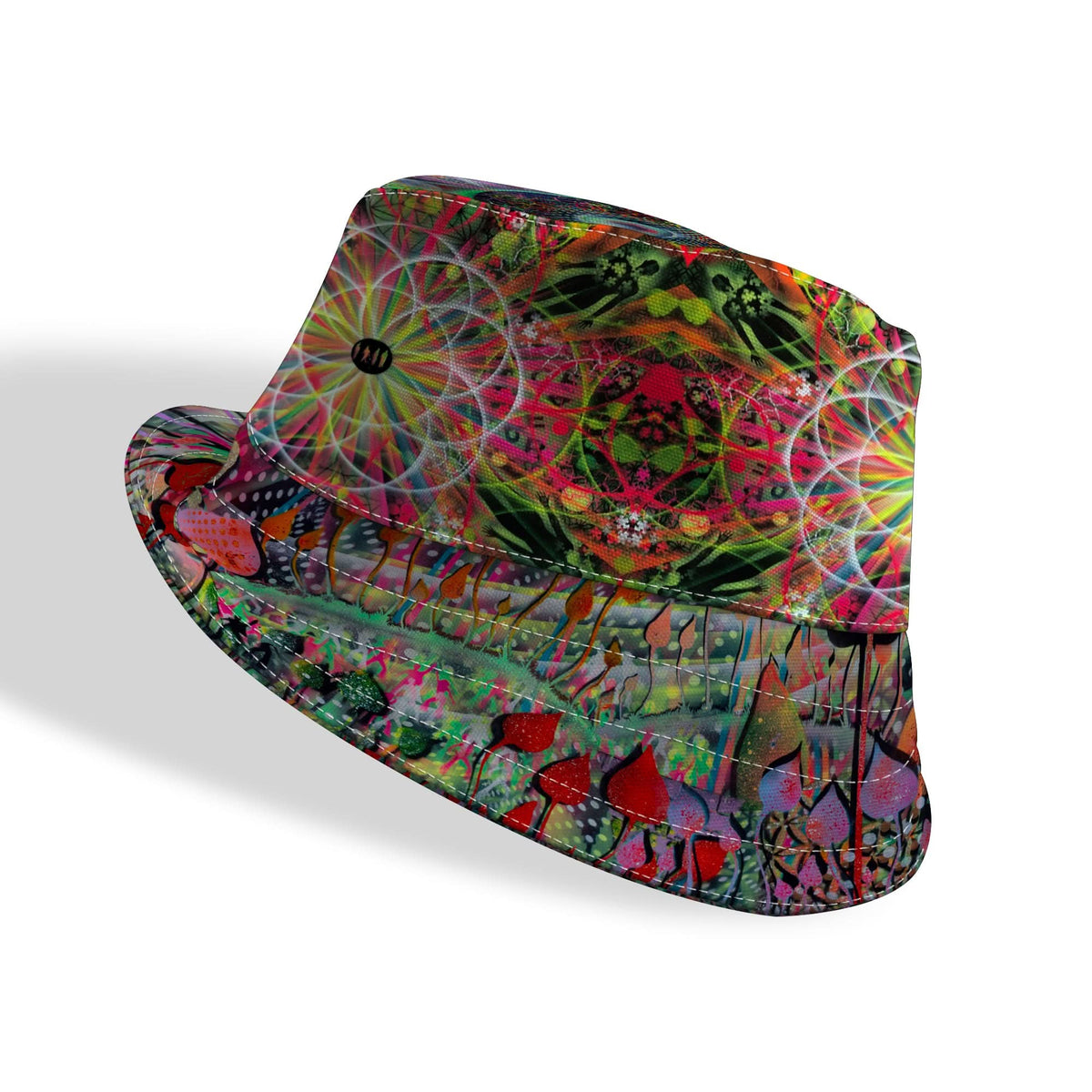 Penny Banger - Inverted Colours Spirograph - Bucket Hat