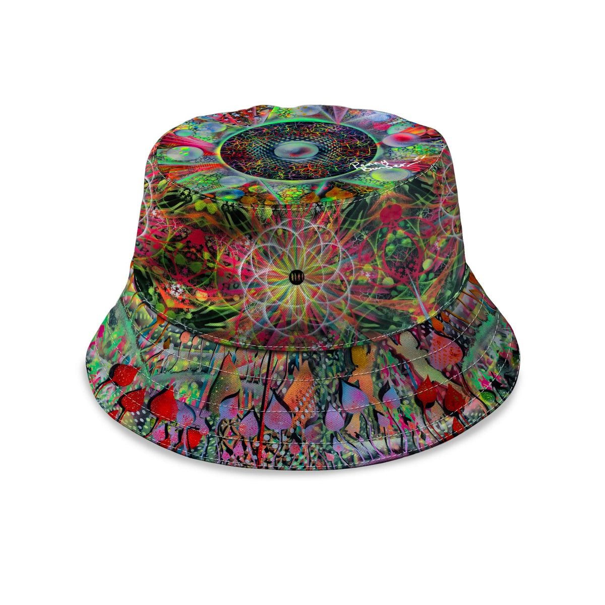 Penny Banger - Inverted Colours Spirograph - Bucket Hat