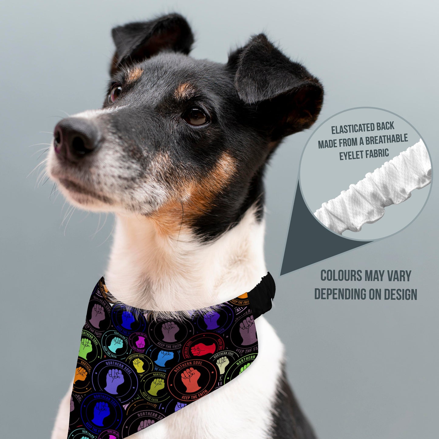Northern Soul - Keep The Faith - Dog Bandana - 4 Sizes