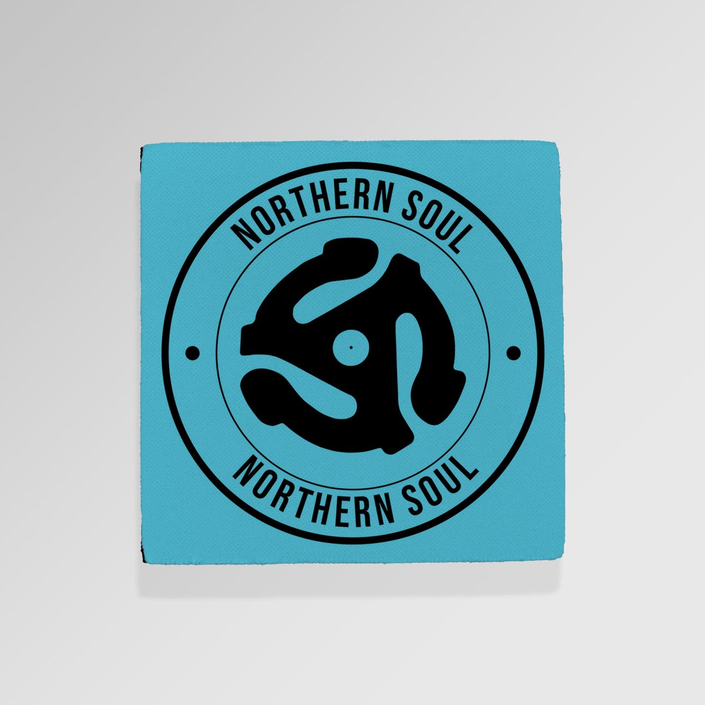 Northern Soul - Record Spindle - Blue - Drinks Coaster - Round or Square