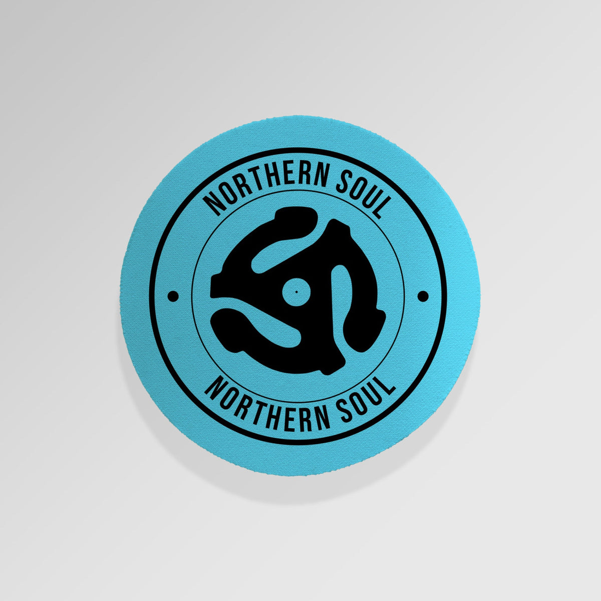 Northern Soul - Record Spindle - Blue - Drinks Coaster - Round or Square