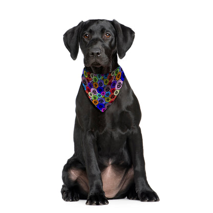 Northern Soul - Record Spindle - Dog Bandana - 4 Sizes
