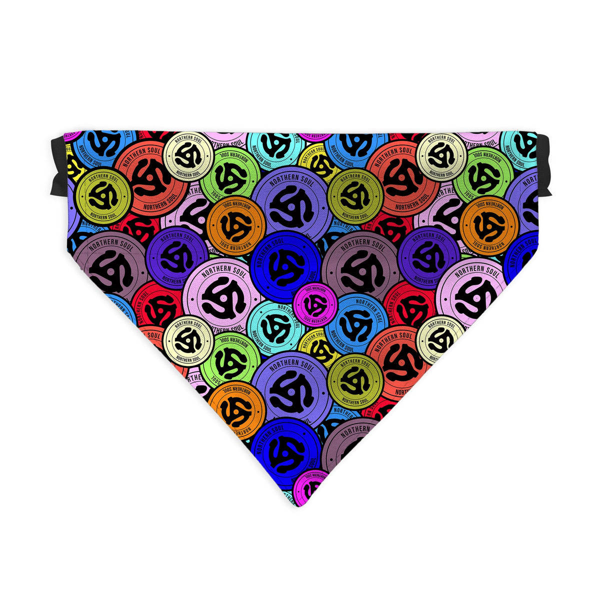 Northern Soul - Record Spindle - Dog Bandana - 4 Sizes