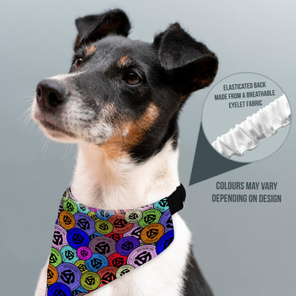 Northern Soul - Record Spindle - Dog Bandana - 4 Sizes