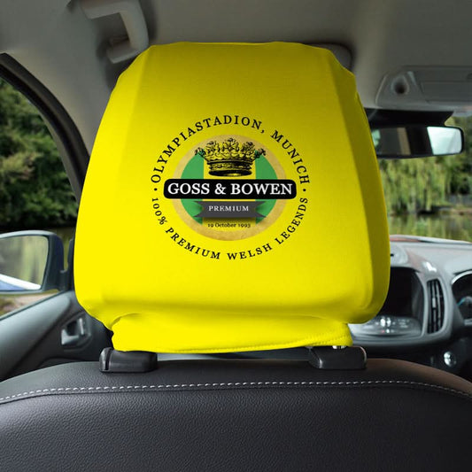 Norwich Goss Bowen - Football Legends - Headrest Cover