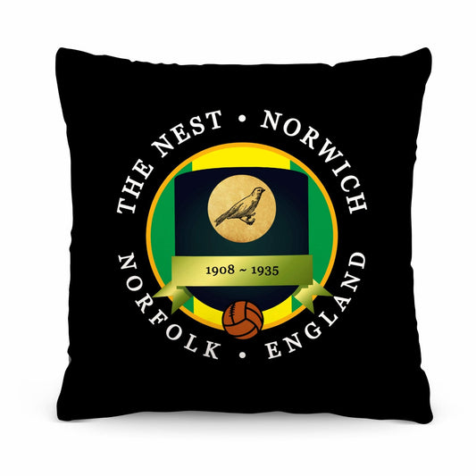 Norwich The Nest - Football Legends - Cushion 10"