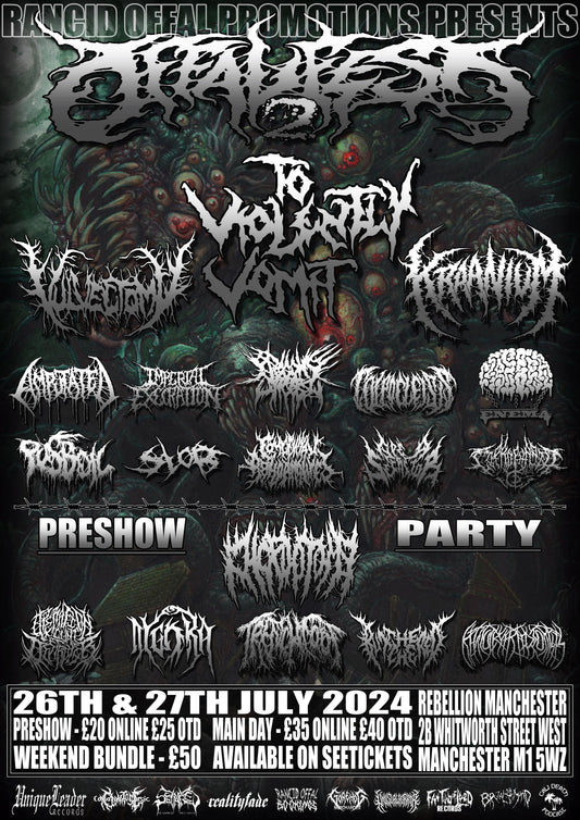 Offal Fest 2024 A3 Poster