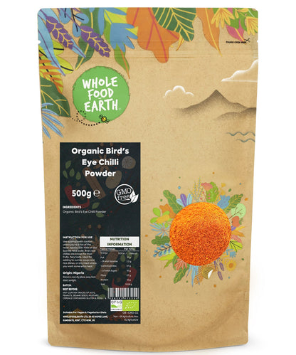 Organic Bird's Eye Chilli Powder