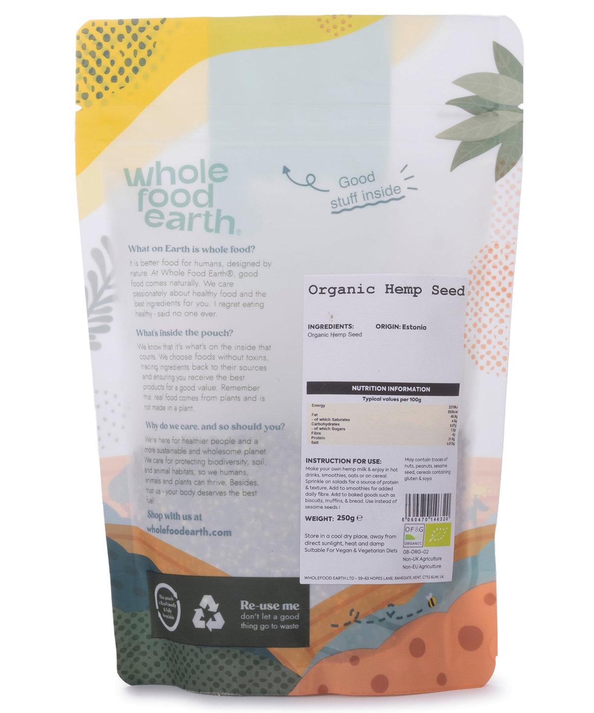 Organic Hemp Seeds