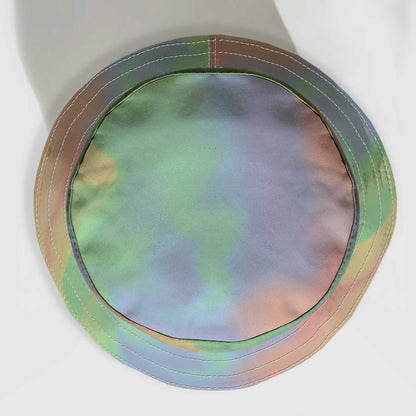 Pastel Rainbow Watercolour Bucket Hat