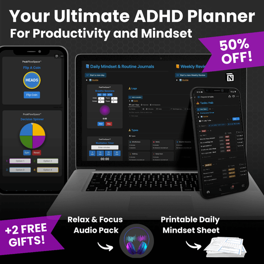 The PeakFlowSpace™ Ultimate Planner