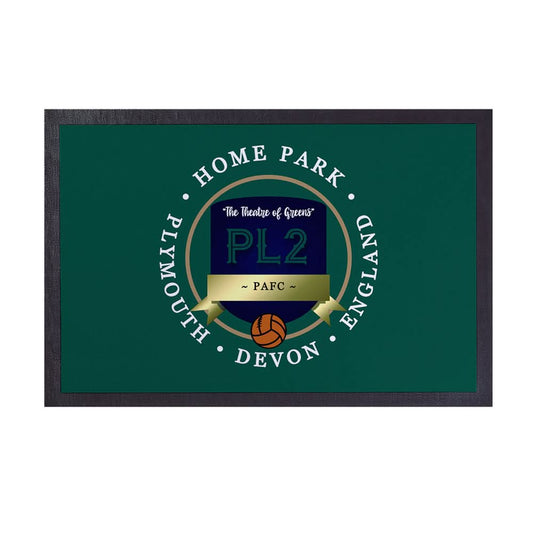 Plymouth Home Park  - Football Legends - Door Mat -60cm X 40cm