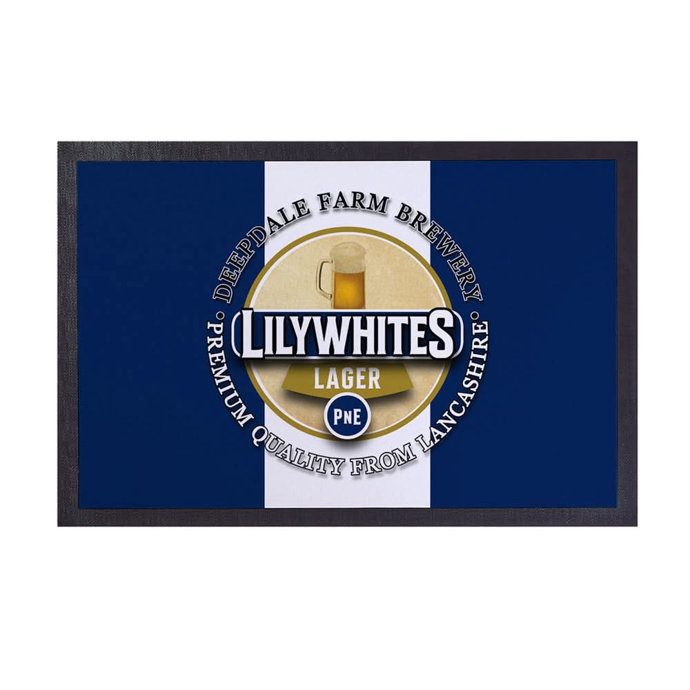 Preston Lilywhites  - Football Legends - Door Mat -60cm X 40cm