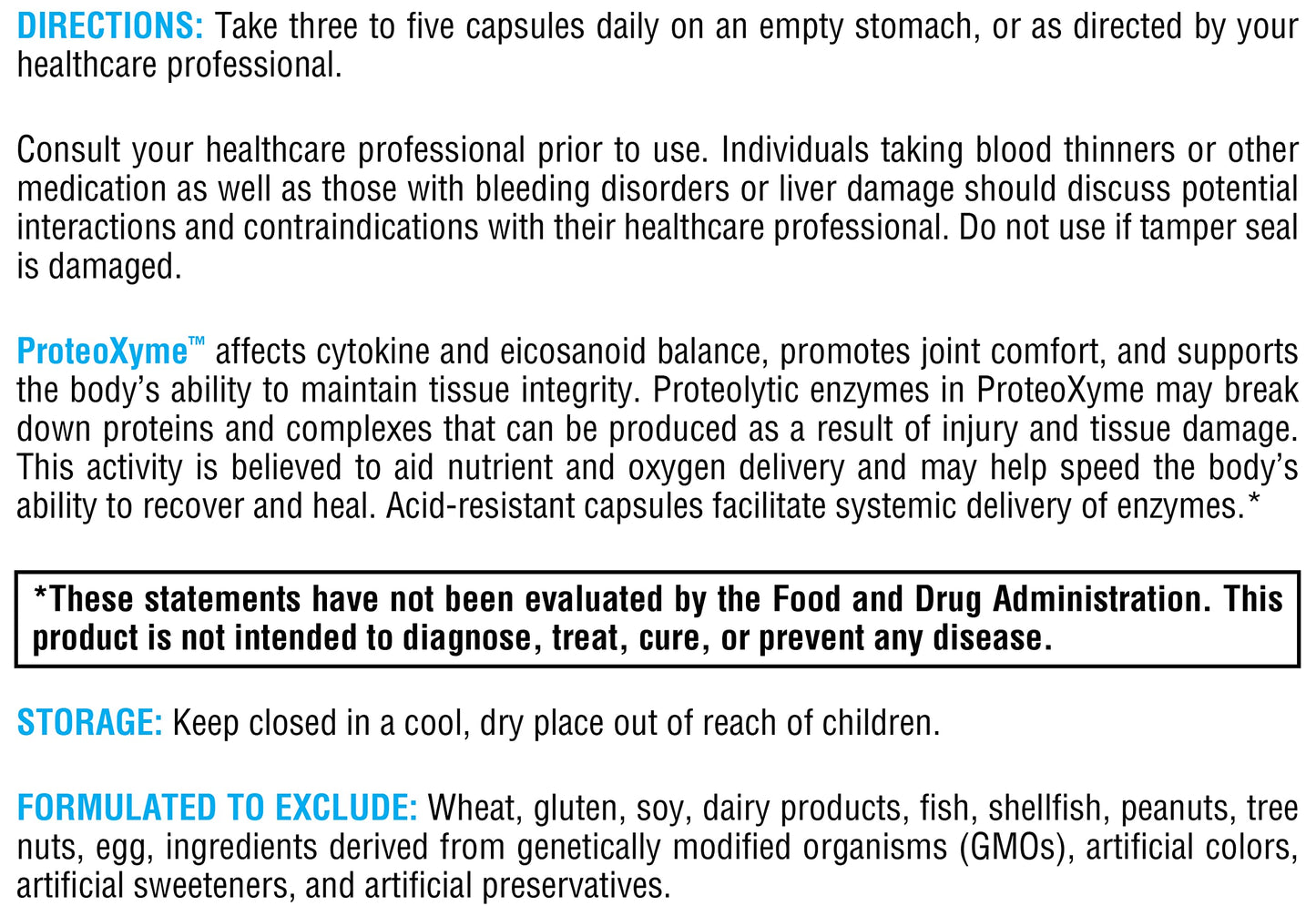 XYMOGEN ProteoXyme - Pancreatic Enzymes, Serrapeptase, Rutin, Papain & Bromelain - Designed to Support Tissue Integrity & Healthy Immune System Balance (100 Acid-Resistant Capsules)