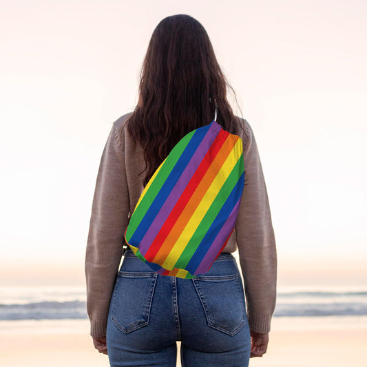 Rainbow - Drawstring Duffle bag