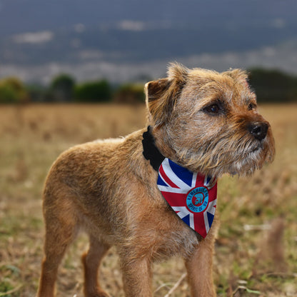 Remember The Spirit Of 69 - Blue - Dog Bandana - 4 Sizes