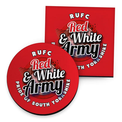 Rotherham RWA - Football Coaster - Square Or Circle