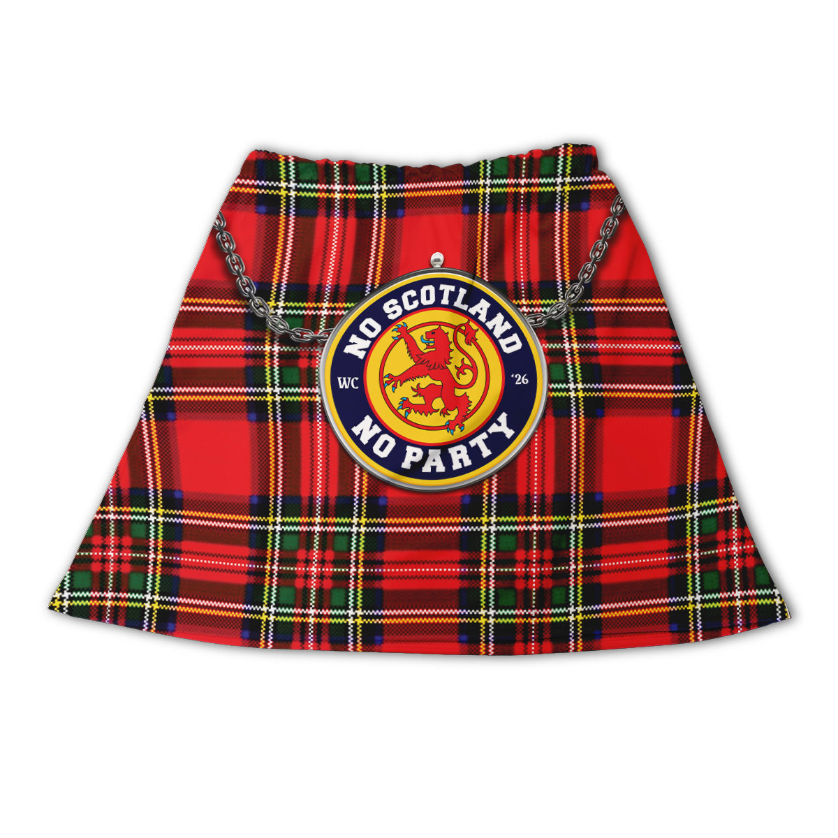 Royal Stewart Tartan (Exposed Behind) Scotland WC26 - Novelty Kilt