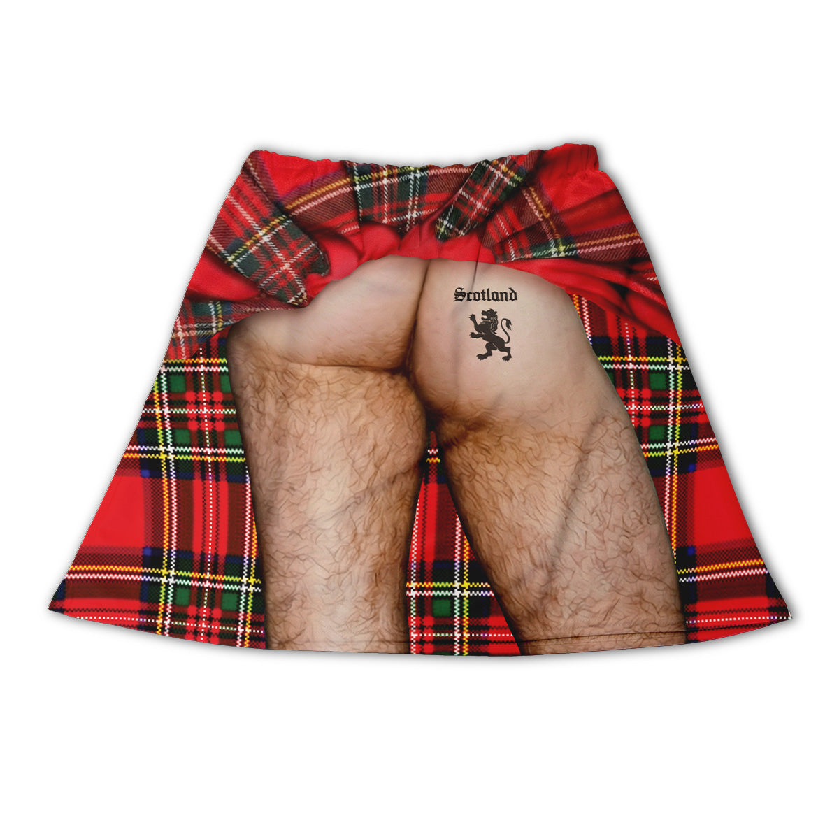 Royal Stewart Tartan (Exposed Behind) Scotland WC26 - Novelty Kilt