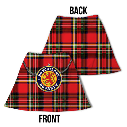 Royal Stewart Tartan, Scotland WC26 Badge - Novelty Kilt