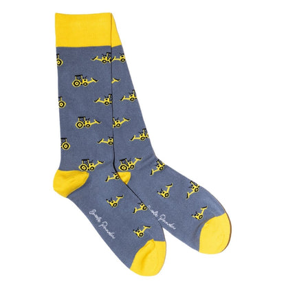 Yellow Digger Bamboo Socks