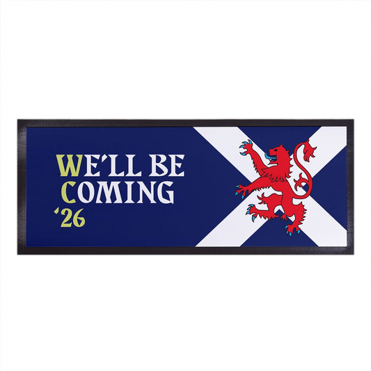 We'll Be Coming - Lion Rampart - WC26 - Bar Runner
