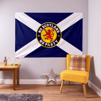 No Scotland No Party - WC26 - Banner - 4 Sizes!