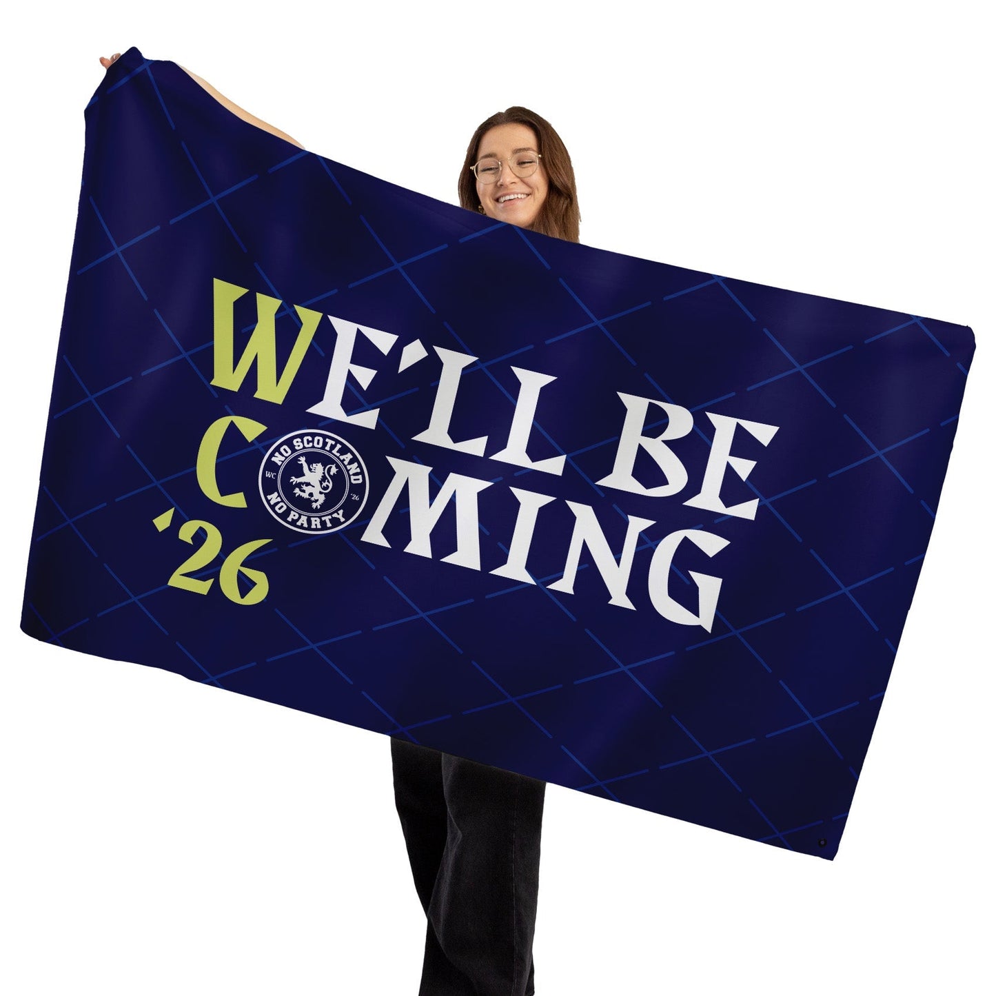 Scotland - We'll Be Coming - WC26 - Banner - 4 Sizes!