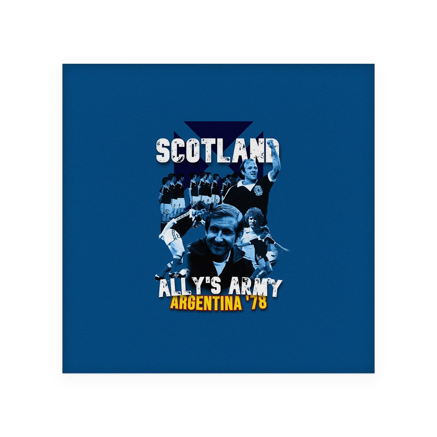 Scotland 1978 Argentina - Drinks Coaster - Square Or Circle