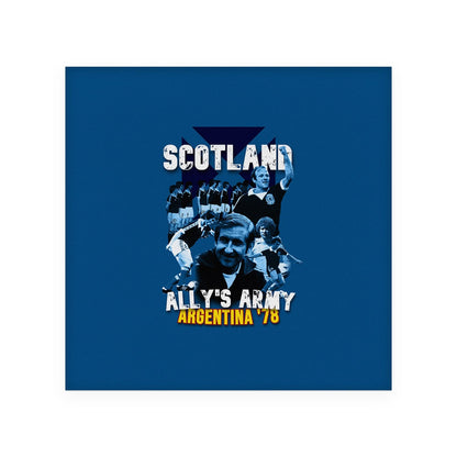 Scotland 1978 Argentina - Drinks Coaster - Square Or Circle