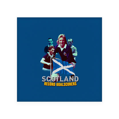 Scotland Goal scoring Legends - Drinks Coaster - Square Or Circle