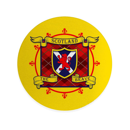 Scotland The Brave - Drinks Coaster - Square Or Circle