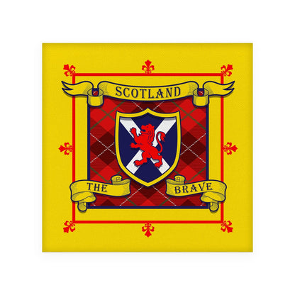 Scotland The Brave - Drinks Coaster - Square Or Circle
