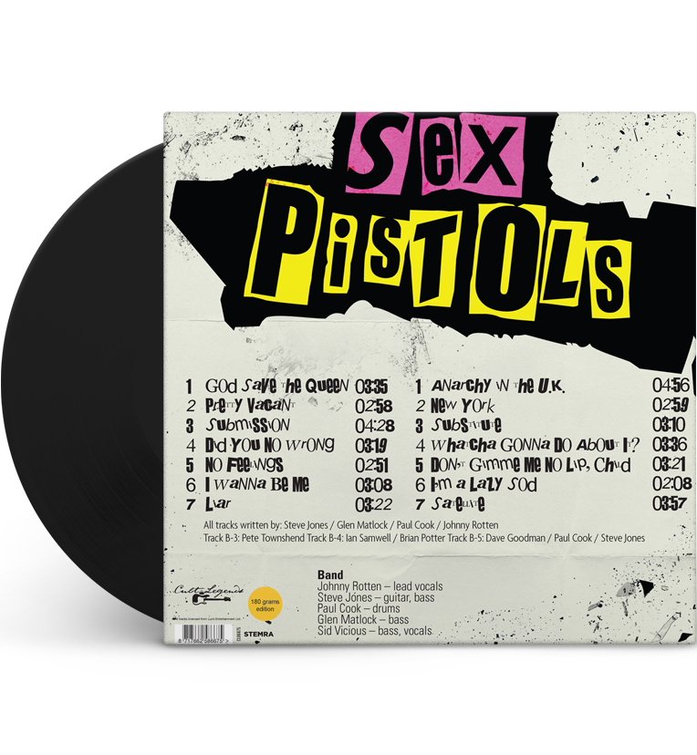 Sex Pistols – Agents of Anarchy (12-Inch Album on 180g Vinyl)