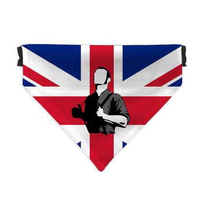 Skinhead Union Jack - Dog Bandana - 4 Sizes