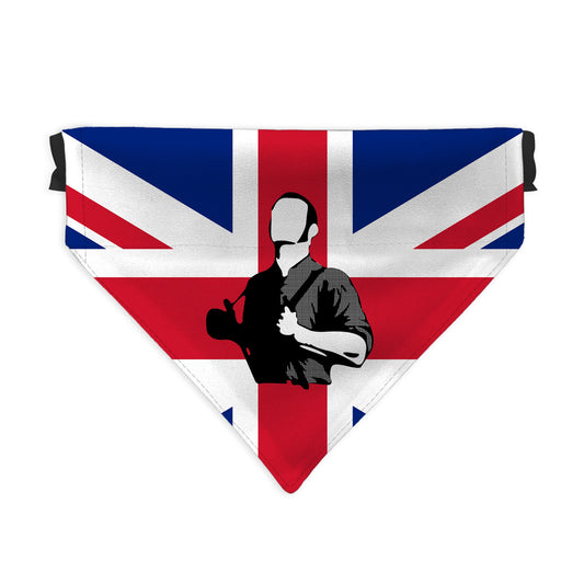 Skinhead Union Jack - Dog Bandana - 4 Sizes