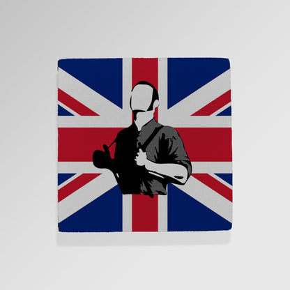Skinhead Union Jack - Drinks Coaster - Round or Square