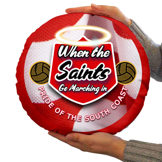 Soton Saints - Football Legends - Circle Cushion 14"