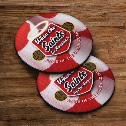 Soton Saints - Football Coaster - Square Or Circle