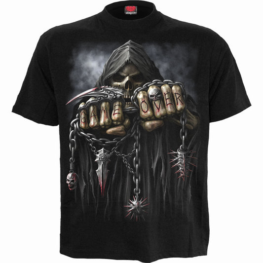 GAME OVER - Kids T-Shirt Black