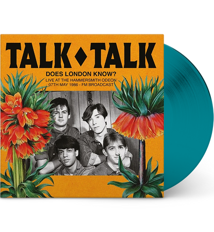 Talk Talk – Does London Know? Live at the Hammersmith Odeon, 1986 (Limited Edition 12-Inch Album on Transparent Teal Vinyl)