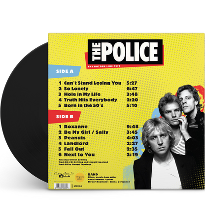 The Police – The Bottom Line 1979 (12-Inch Album on 180g Vinyl)